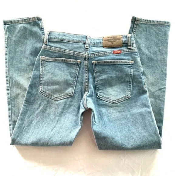 Wrangler Boy's Denim Jeans Size 12 Slim - Picture 3 of 6